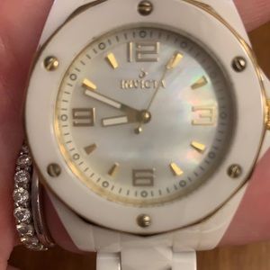 Invicta Mother of pearl watch